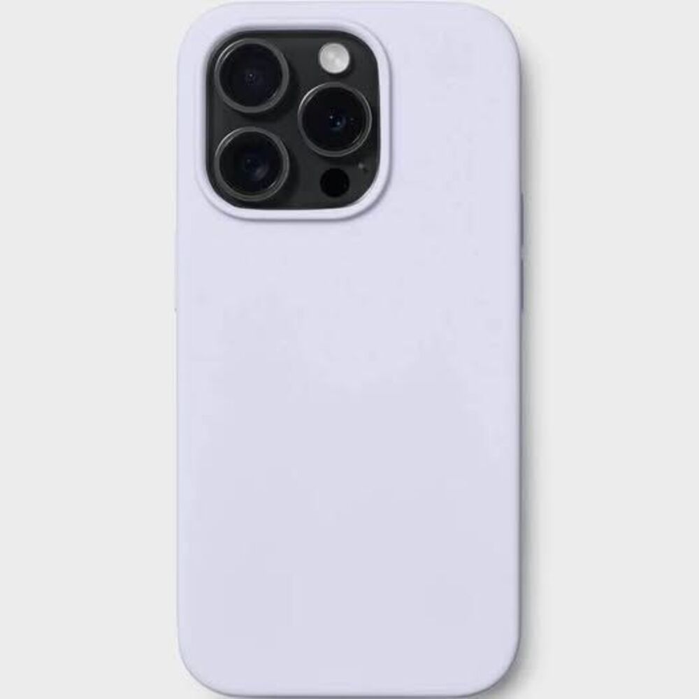 NEW heyday iPhone 15 Pro MagSafe Silicone Case Soft Purple